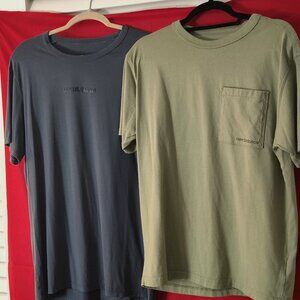 2-Pack T-Shirt Bundle – Lululemon (Navy) + New Balance (Mint Green)